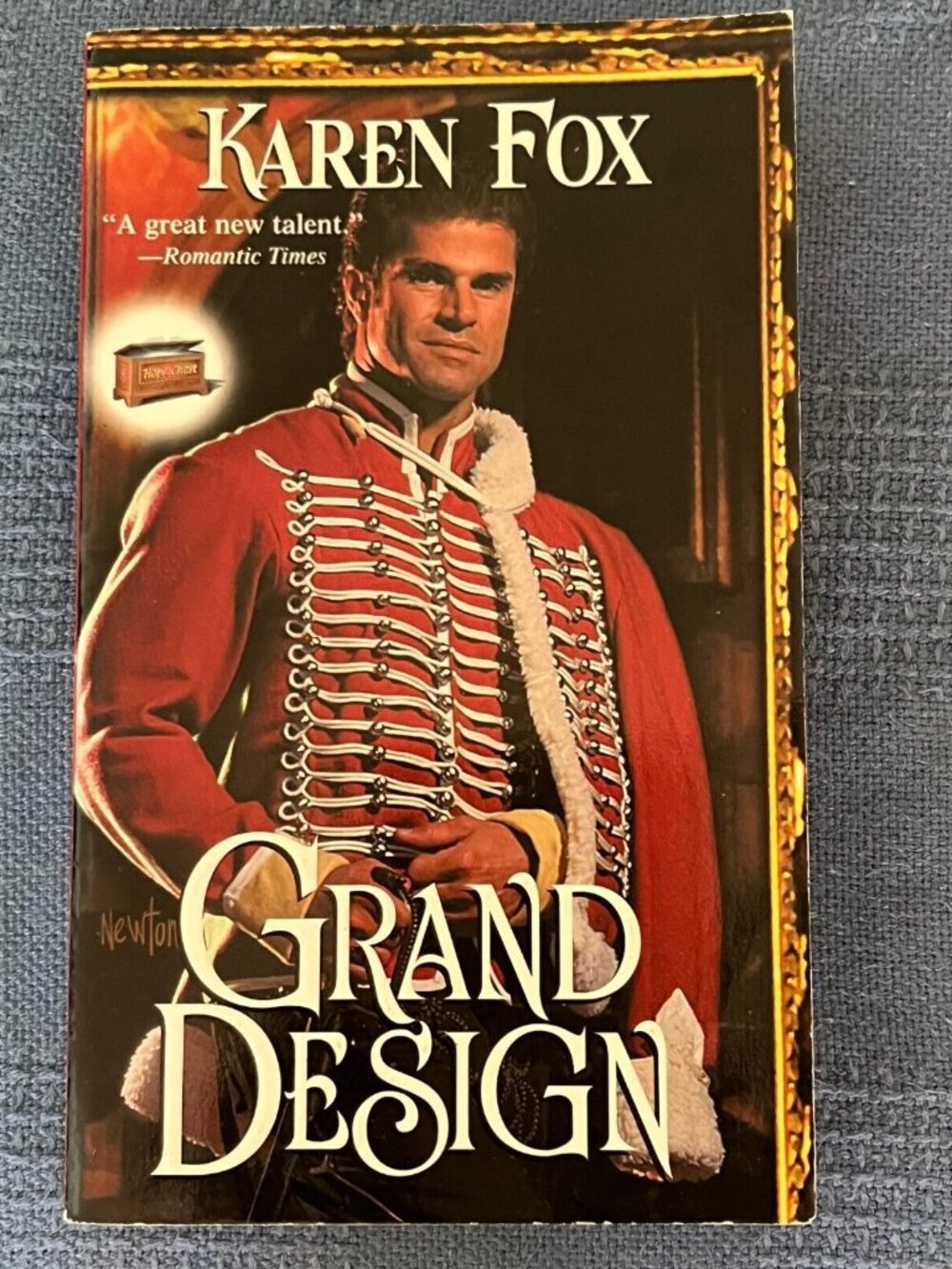 Grand Design  Karen Fox  2001 Zebra Ballad Historical Romance Hope Chest Bk 3